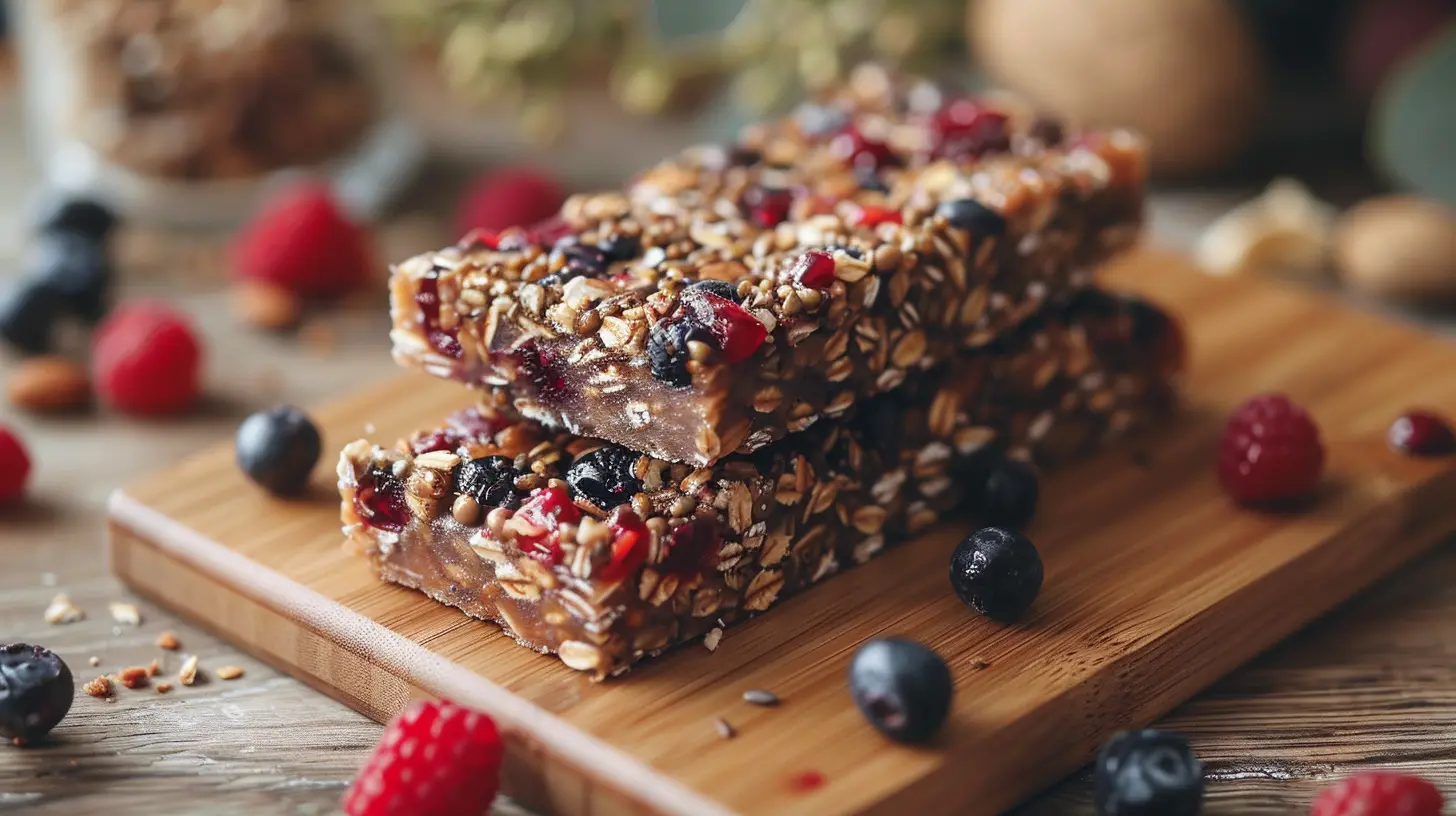 Homemade Energy Bars with Clean Ingredients