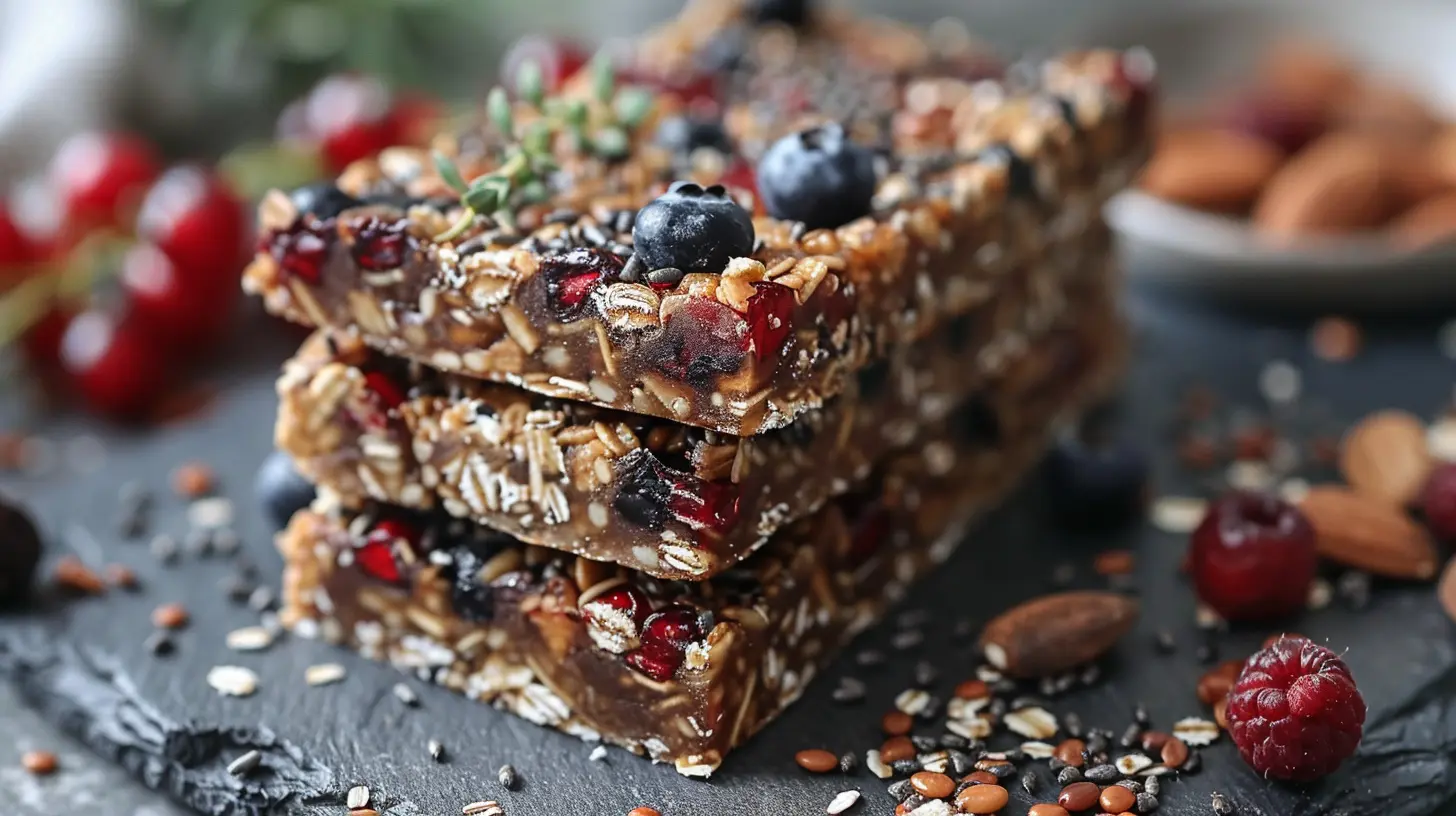 Homemade Energy Bars with Clean Ingredients