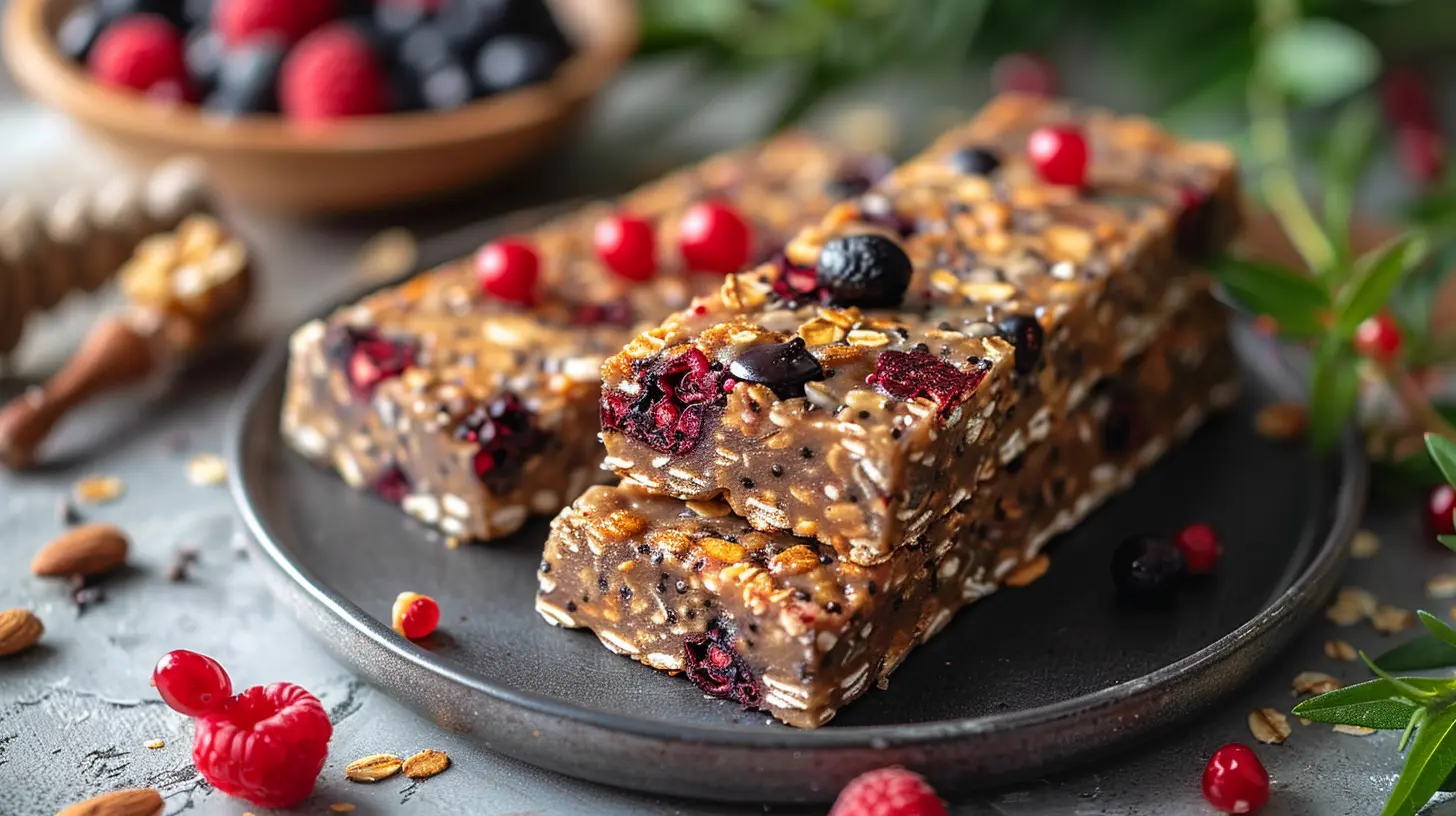 Homemade Energy Bars with Clean Ingredients