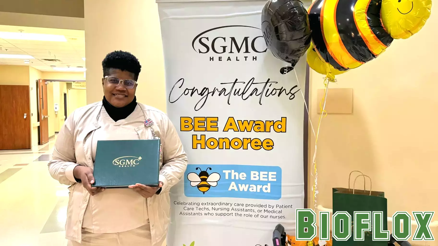 SGMC Health Honors Donitra Mathis with Prestigious BEE Award