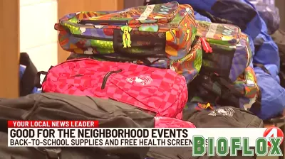 Good for the Neighborhood events offer school supplies, free health screenings