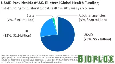 The Dominant Role of USAID in Global Health Funding